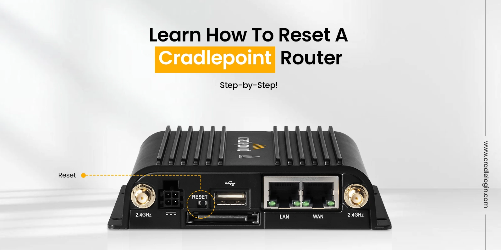 Cradlepoint Router Reset